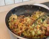 Foto del paso 6 de la receta: Col con bacon y setas