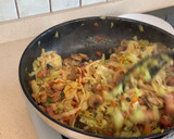 Foto del paso 6 de la receta: Col con bacon y setas