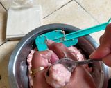 Foto langkah ke 3 dari resep Pentol Bakso Tanpa Tepung (1 adonan untuk 4 varian).