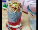 A picture of step 14 of Sabudana(Sago) pink falooda.