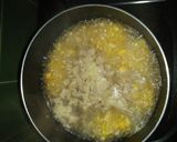 Foto langkah ke 2 dari resep Sup jagung bakso serabut telur.