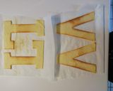Une image de l'étape 1 de Letter Cake.