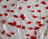Foto langkah ke 6 dari resep Red Velvet Roll Cake with Cherry.