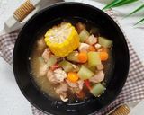 Foto langkah ke 3 dari resep Sayur Goreng Asem versi Ayam.