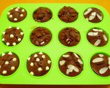 A picture of step 8 of Chocolate Muffins for Valentine's Day.