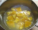 A picture of step 3 of Fruity Natural Yeast. Orange Yeast.