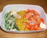 A picture of step 1 of Colorful 10-Minute Vegetables Glacés in the Microwave.