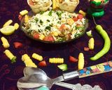 A picture of step 4 of Sweet corn cheese bhel.