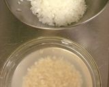 A picture of step 1 of Crunchy Menchi Katsu with Lotus Root.