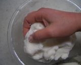 A picture of step 2 of Mochi for the Doll's Festival.
