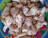A picture of step 4 of Applewood Smoked wings and turkey legs.
