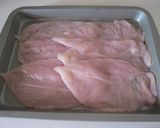 A picture of step 3 of Deep-fried and Breaded Chicken Rolls with Cheese.