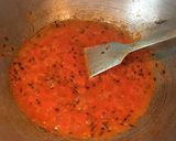 A picture of step 3 of Carrot Peas curry.