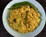 A picture of step 5 of Banana stem nutritious curry.