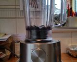 A picture of step 1 of Blueberry Smoothie.