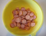 A picture of step 1 of Little Sausage Buns With Olive Oil.