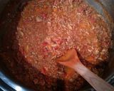 A picture of step 10 of Traditional Bolognese Spaghetti Sauce.