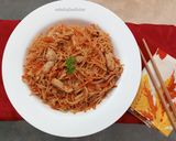 A picture of step 5 of Spicy Chicken Spaghetti🍜🇦🇺.