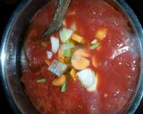 A picture of step 1 of AMIEs PASTA alle mozzarella.