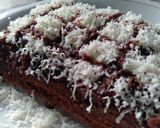 Foto langkah ke 3 dari resep Brownies cokelatos kukus.