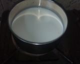 A picture of step 7 of Eggless pudding a healthy dessert.