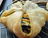 Une image de l'étape 4 de Feuilleté épinard chèvre.