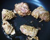 A picture of step 5 of Christmas Tandoori Chicken in a Pan.