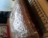 A picture of step 7 of Ginger cake with orange drizzle.