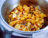 A picture of step 3 of Healthy tasty Jowar (sorghum) bhakri with masaledar sabji.