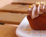 Foto del paso 11 de la receta: Bizcocho 1-2-3 de speculoos con trufa y naranja