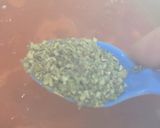 A picture of step 4 of Pizza sauce.