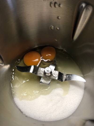 Magdalenas sin gluten, sin lactosa en Monsieur Cuisine Plus