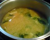 A picture of step 4 of My Family's Staple Dish Enoki Mushroom Miso Soup.