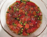 A picture of step 3 of Chinese Style Udon Noodles with Chilled Tomatoes.