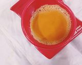 A picture of step 3 of Karrak chai.