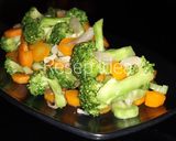 Foto langkah ke 9 dari resep Tumis Brokoli Wortel.