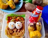 Foto langkah ke 8 dari resep Bird Nest Bento Box.