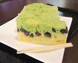 A picture of step 10 of For Doll Festival: Easy Tri-Color Steamed Bread Cake made with Pancake Mix.
