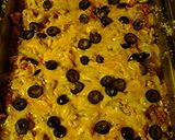 A picture of step 6 of Eggplant chicken casserole.