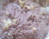 A picture of step 2 of Low-Calorie Banana, Chocolate & Tofu Cake.