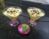 A picture of step 4 of Banana mango smoothie.