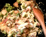 A picture of step 5 of Leftovers Hash and Eggs.