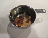 A picture of step 1 of Chawan-mushi (Our Family's Golden Ratio).
