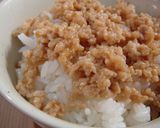A picture of step 7 of Sweet and Spicy Chicken Soboro.