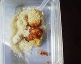 A picture of step 1 of Doubanjiang and Miso Chicken Stir Fry.