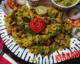 સ્વામિનારાયણની કઢી ખીચડી (Swaminarayan Kadhi Khichdi Recipe in G રેસીપી સ્ટેપ12ફોટો