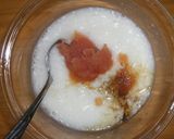 A picture of step 7 of Japanese-Style Omelet Rice with Grated Yam and Spicy Cod Roe (Tororo Mentaiko Omurice).