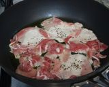 A picture of step 2 of Fast-Cooking Thin Pork Slices with Parmesan Cheese.