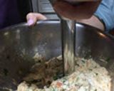 A picture of step 3 of Cajun Crawfish Ravioli.