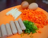 Foto langkah ke 1 dari resep Sosis telur keju crispy.